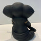Black Ganesha with Sitar Figurine