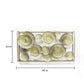 Abstract 3d Iron Metal Wall Hanging Art Sculpture