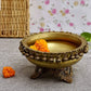 Hanging Bells Design Brass Urli decorative bowl