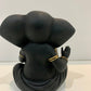Black Ganesha with Dholak Figurine