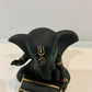 Black Ganesha with Dholak Figurine
