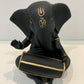 Black Ganesha with Dholak Figurine