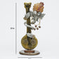 Iron Lord Ganesha Table Art In Multicolour