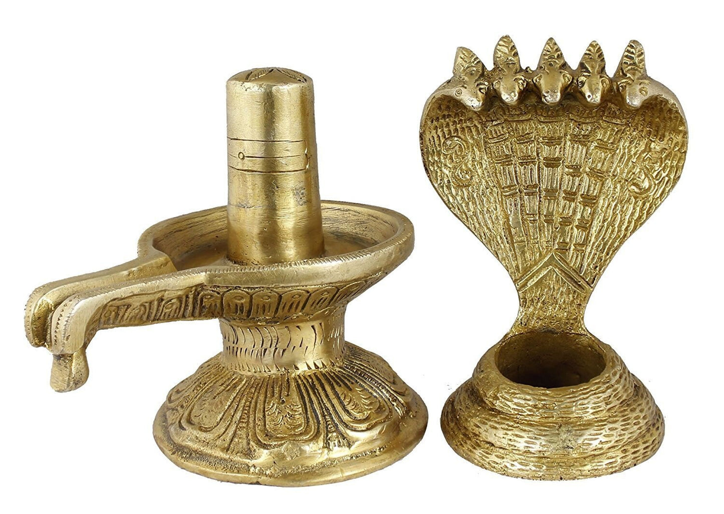 Brass Shivling statue