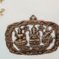 Ganesha Lakshmi Saraswati Idol Wall Hanging
