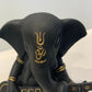 Black Ganesha with Sitar Figurine
