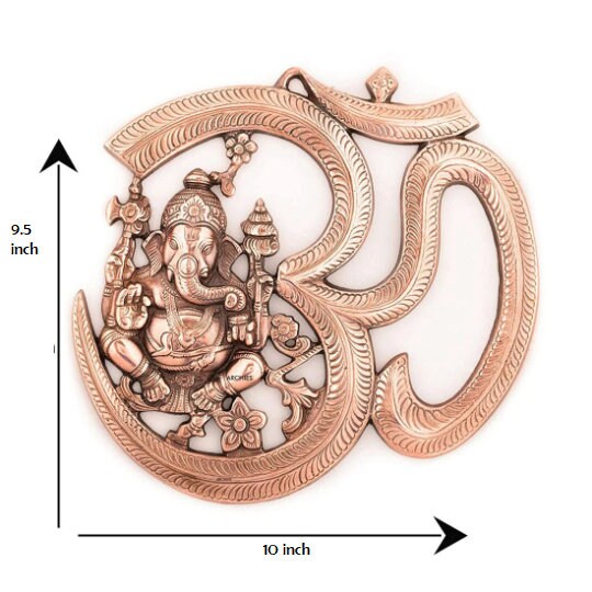 Om Ganesha Idol Door Entry Wall Hanging