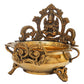 Brass Lakshmi Urli (Decorative Bowl) 7 inch