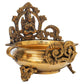 Brass Lakshmi Urli (Decorative Bowl) 7 inch