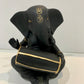 Black Ganesha with Dholak Figurine