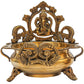 Brass Ganesha Urli (Decorative Bowl) 7 inch
