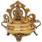 Brass Ganesha Urli (Decorative Bowl) 7 inch