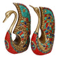 Duck Pair Turquoise Statue Vastu Love Couple Decorative Animal