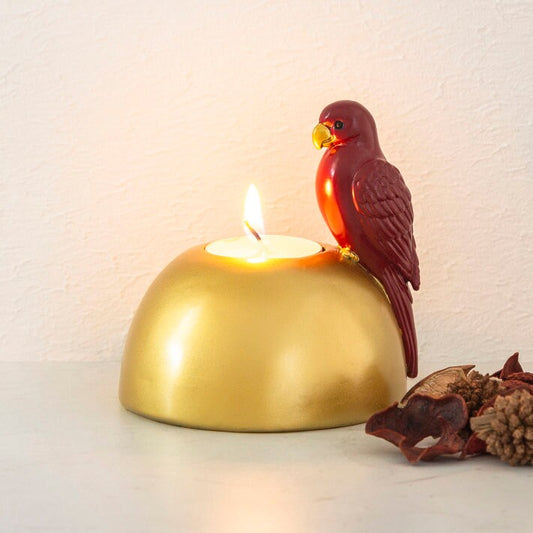 bird tealight, diwali diya, animal lover