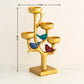 Blue and Red Bird Tealight Candle Holder