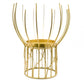 Gold Iron Table Candle Holder