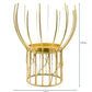 Gold Iron Table Candle Holder