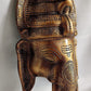 Lord Ganesha Face Wall Hanging / Decorative Wall Decor/ Hanging showpiece (17 x 6 x 36CM)