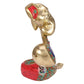 Brass Lord Ganesha playing Sitar idol