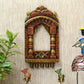 Handcrafted Traditional Hand Painted Jharokha / Wall Decor (Fake Window) Rajasthani Style
