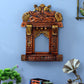 Handcrafted Traditional Hand Painted Jharokha / Wall Decor (Fake Window) Rajasthani Style | Peacock design | Large