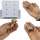 Brass Door Knobs/Drawer Pulls Dresser Door Knobs/Pull and Push Handle Knobs for Cabinets, Wardrobes & Kitchen Cupboards/Handmade