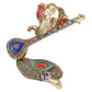 Brass Lord Ganesha playing Sitar idol