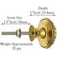 Brass Door Knobs/Drawer Pulls Dresser Door Knobs/Pull and Push Handle Knobs for Cabinets, Wardrobes & Kitchen Cupboards/Handmade