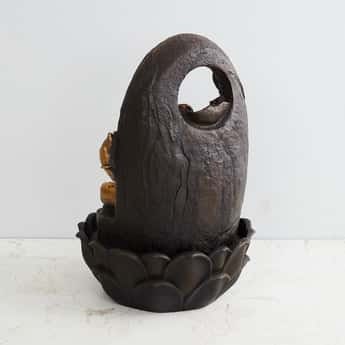 Ganesha Three Tier Electrical Fountain - 25x25x39cm, indoor fountain, de orative fountain