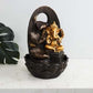 Ganesha Three Tier Electrical Fountain - 25x25x39cm, indoor fountain, de orative fountain