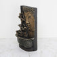 Buddha with Lotus Wall Fountain : 22 cm L x 12 cm W x 38 cm H - Multicolour, decorative fountain