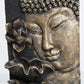 Buddha with Lotus Wall Fountain : 22 cm L x 12 cm W x 38 cm H - Multicolour, decorative fountain