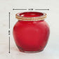 Textured Glass Multicolour Votive Holder - Set of 3 Pcs