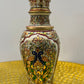 Marble decorative vase with meenakari work