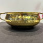 Textured Metal Hammered Bowl (Urli)