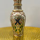 Marble decorative vase with meenakari work