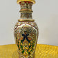 Marble decorative vase with meenakari work