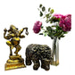 Beautiful, elegant engraved  Elephant Figurine.