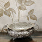 German Silver Decorative Urli with  a pair of Elephant bowl