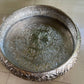 German Silver Decorative Urli with intricate carving.