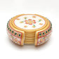 Set of Six beautiful marble coasters with Rajasthani meena artwork