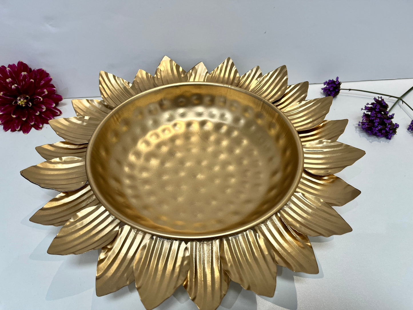 Decorative Flower bowl (Urli) 12 inch, Diwali Urli, Diwali decoration