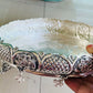 German Silver Decorative Flower Urli