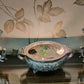 German Silver Decorative Urli with  a pair of Elephant bowl