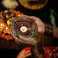 Terracotta Swastik large diwali diya. Set of 2. Diwali decor/ Ganesh chaturthi/ home decor/ Festivals